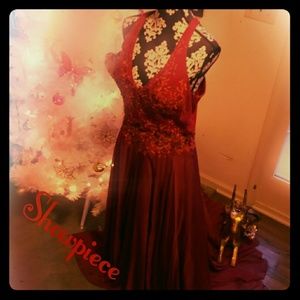 Custom Made Dress -Red